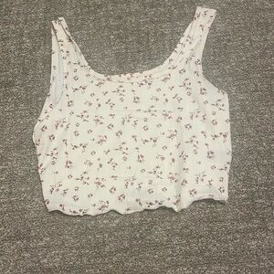 Floral tank top